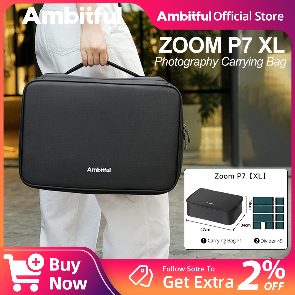 Drone Aerial Photography - Ambitful ZOOM P7II XL التصوير حقيبة